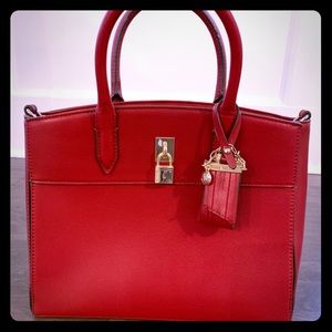Red Nine West handbag